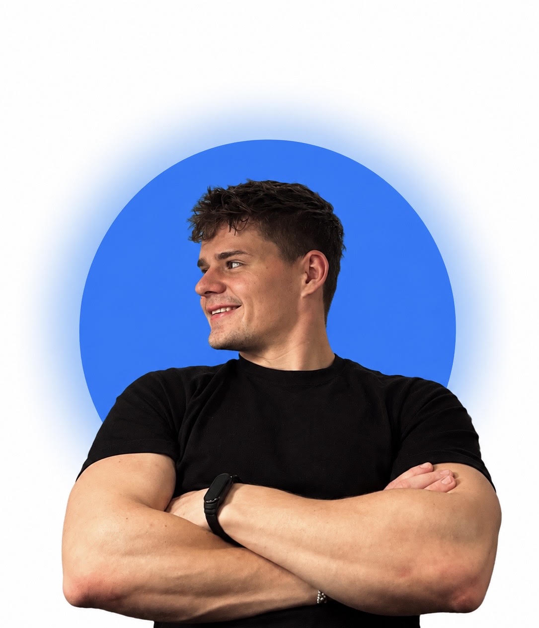 Portrait of Linus Teklenburg, AI engineer in Munich